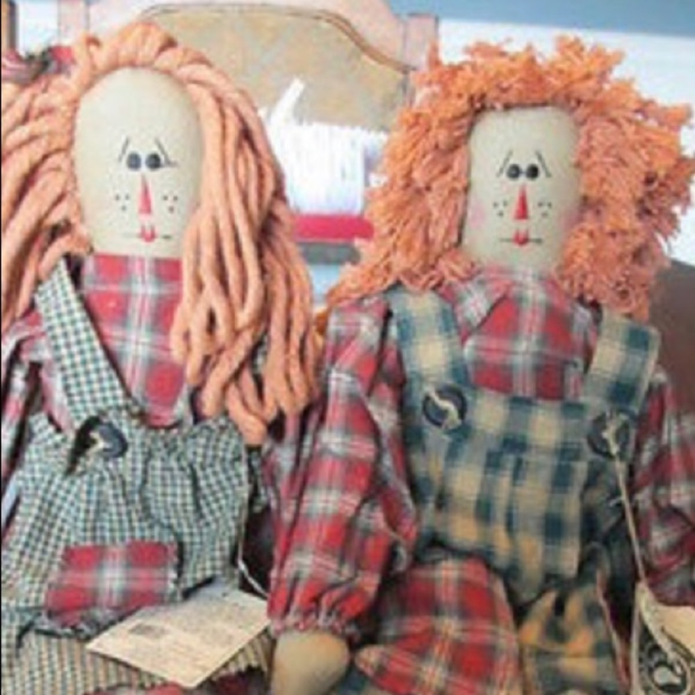 Boyd Bears Artisan Series Rag Dolls Sanibel&Delray